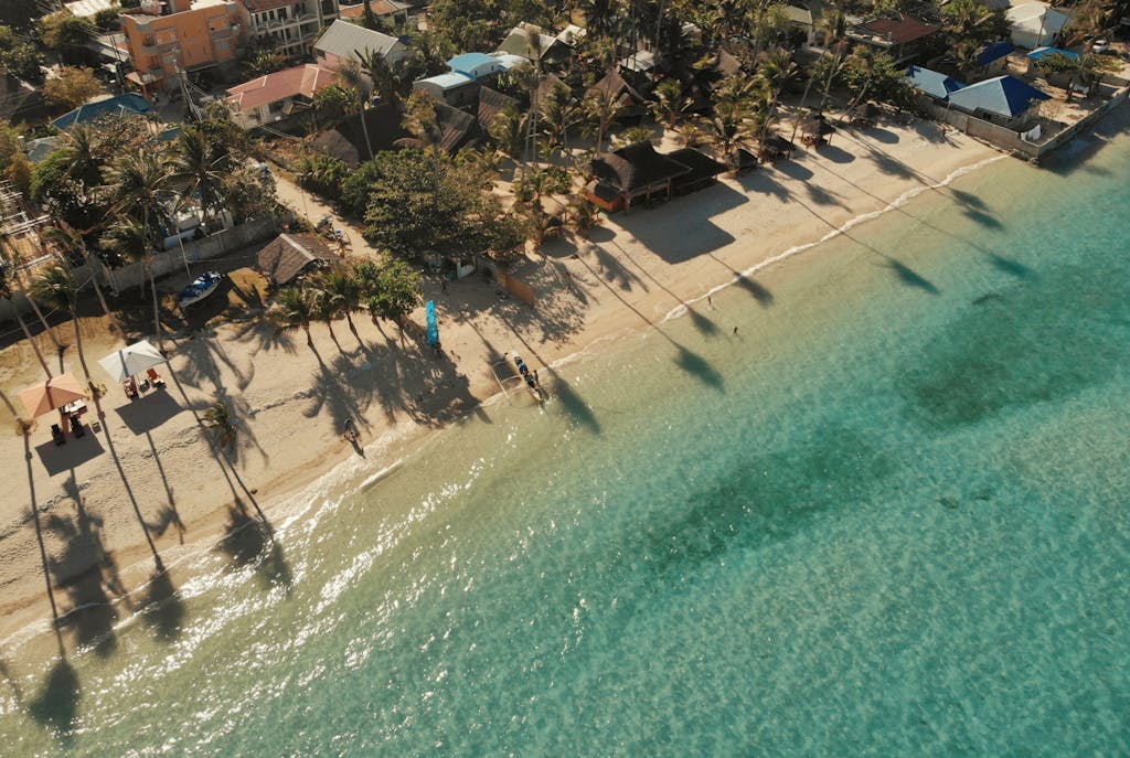 Bird's Eye View Of Beach